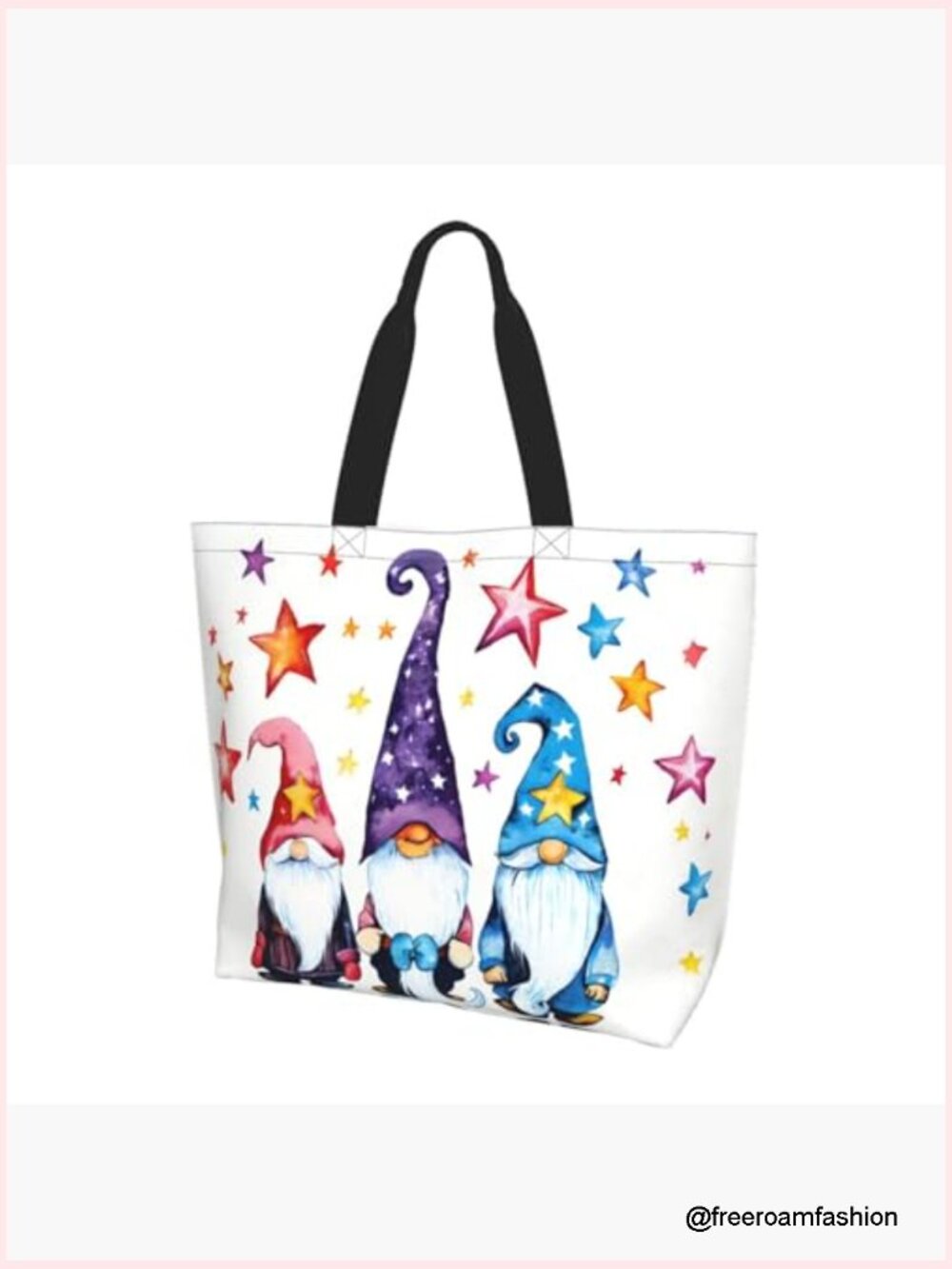 Large Tote Shoulder Bag Durable Water Repellent Polyester Lightweight Daily Use - Picture 2 of 7